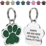 Cat collar tag