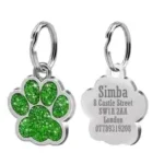Personalized cat tag