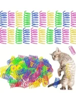 Colorful Cat Spring Toys