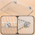 Stainless Bird Perch Platform