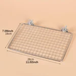 Stainless Bird Perch Platform