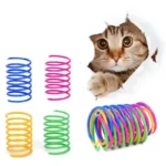 Colorful Cat Spring Toys