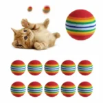 Colorful Cat Balls