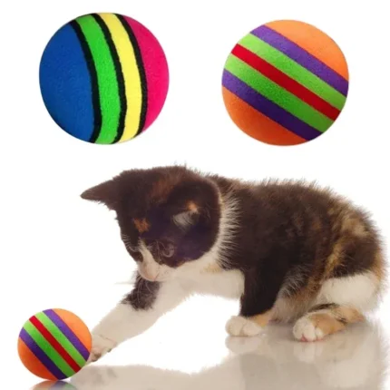Colorful Cat Balls