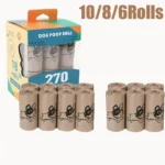Coffee-Scented Pet Waste Bags – 10 Rolls