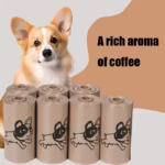 Coffee-Scented Pet Waste Bags – 10 Rolls